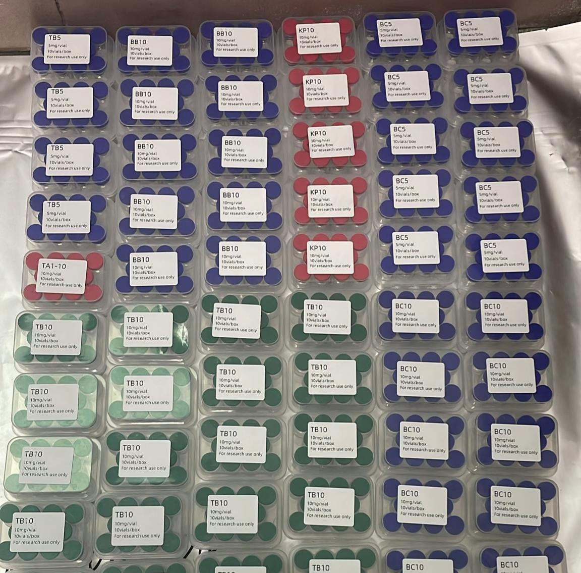 Vials Peptides